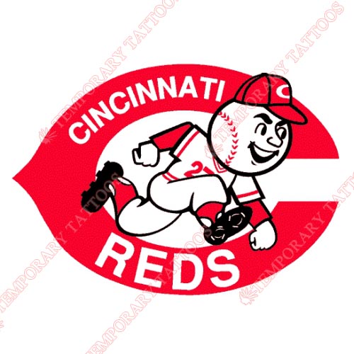 Cincinnati Reds Customize Temporary Tattoos Stickers NO.1535